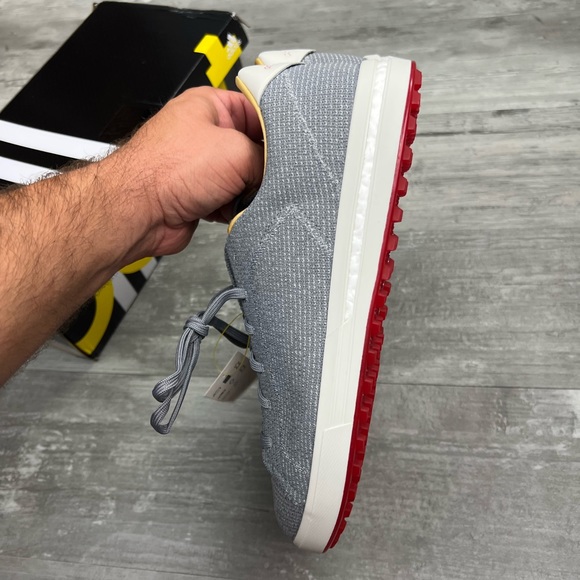 Adidas AdiPure NWT Grey Sneaker Golf Shoes 10.5 M - Picture 4 of 9